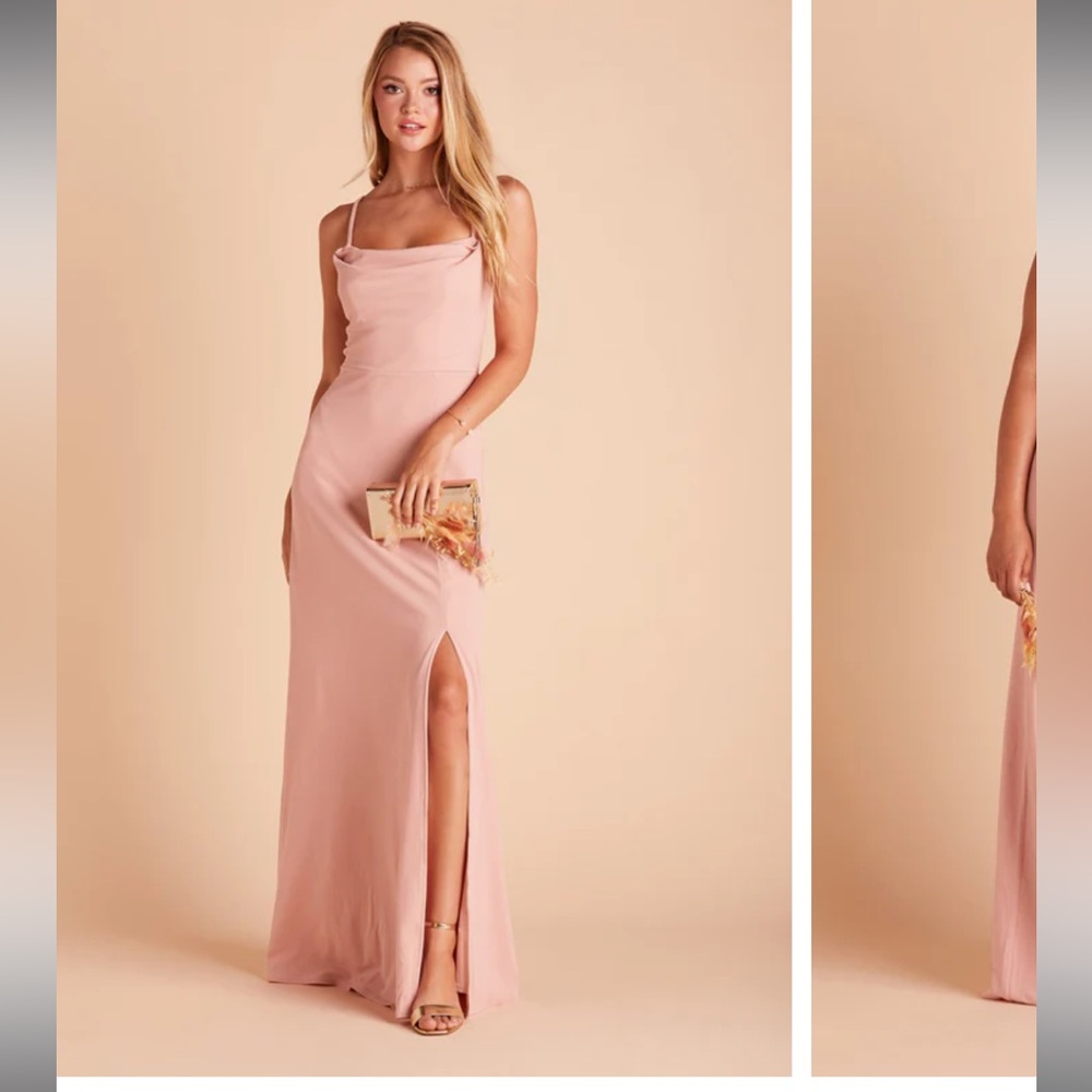 Birdy Grey Ash Dress - Crepe Dusty Rose